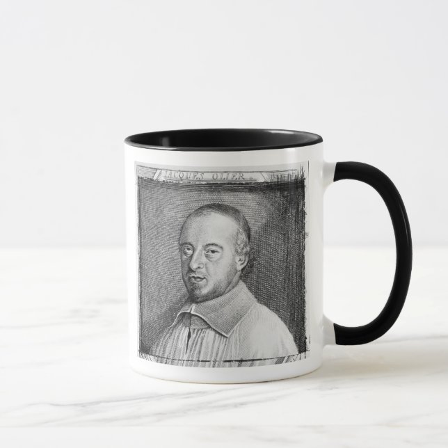 Jean Jacques Olier (1608-57) (engraving) (b/w phot Mug (Right)