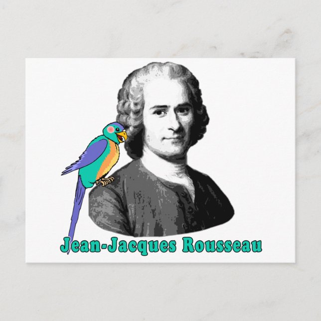 Jean Jacques Rousseau T shirts, Hoodies, Mugs Postcard (Front)