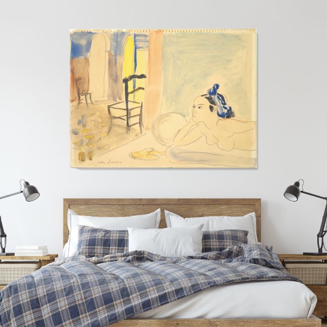 Jean Launois  Canvas Print (Insitu(Bedroom))