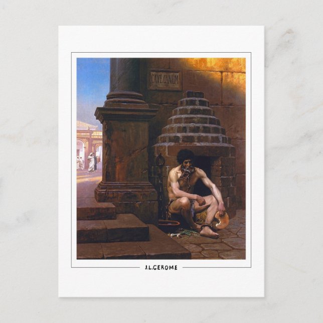 Jean-Léon Gérôme #111 - Fine Art Postcard (Front)