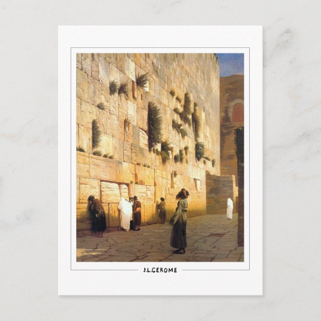 Jean-Léon Gérôme #129 - Fine Art Postcard (Front)