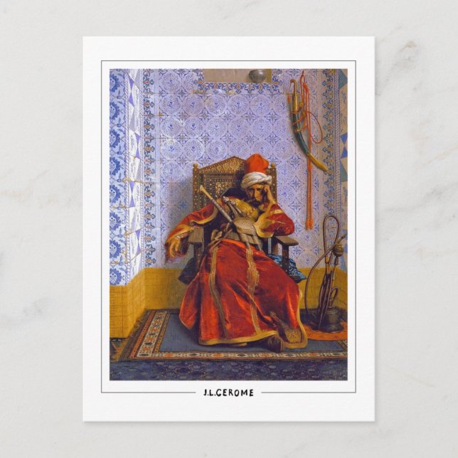 Jean-Léon Gérôme #192 - Fine Art Postcard (Front)