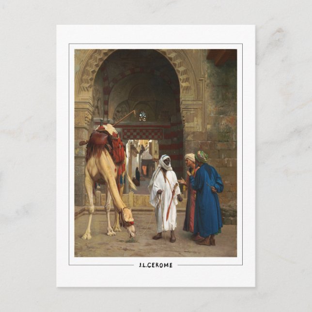 Jean-Léon Gérôme #216 - Fine Art Postcard (Front)