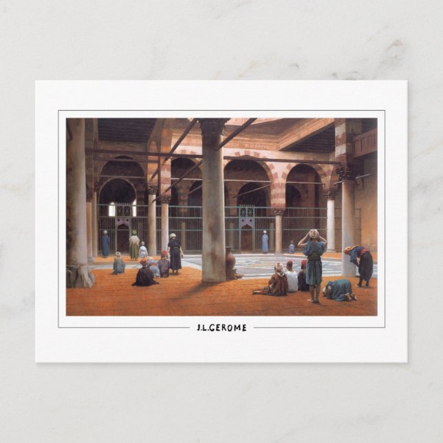 Jean-Léon Gérôme #297 - Fine Art Postcard (Front)