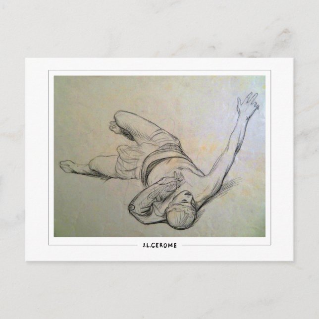 Jean-Léon Gérôme #307 - Fine Art Postcard (Front)