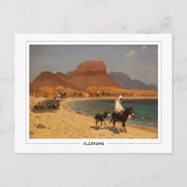 Jean-Léon Gérôme #332 - Carte postale Art (Devant)