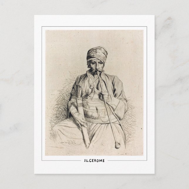 Jean-Léon Gérôme #345 - Carte postale Art (Devant)