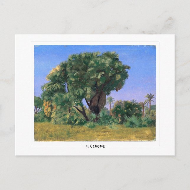 Jean-Léon Gérôme #353 - Fine Art Postcard (Front)