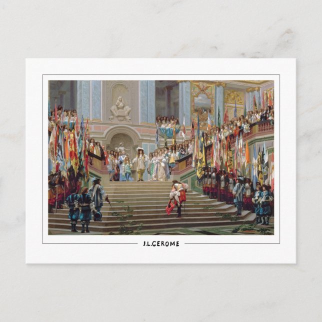 Jean-Léon Gérôme #42 - Fine Art Postcard (Front)