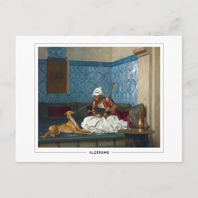 Jean-Léon Gérôme #50 - Fine Art Postcard (Front)