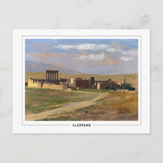 Jean-Léon Gérôme #6 - Carte postale Art (Devant)