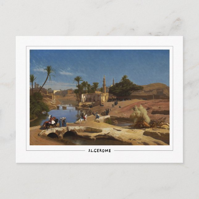 Jean-Léon Gérôme #79 - Carte postale d'art (Devant)