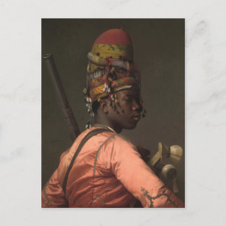 Jean-Leon Gerome Black Bashi-Bazouk circa 1869 Postcard