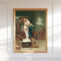 Jean-Leon Gerome Pygmalion and Galatea 1890 Art