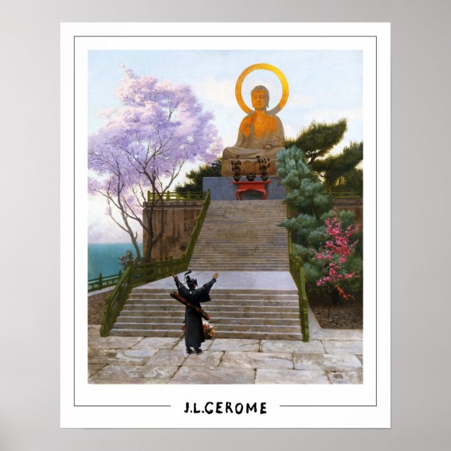 Jean-Léon Gérôme Zedign Art Poster #142 (Front)