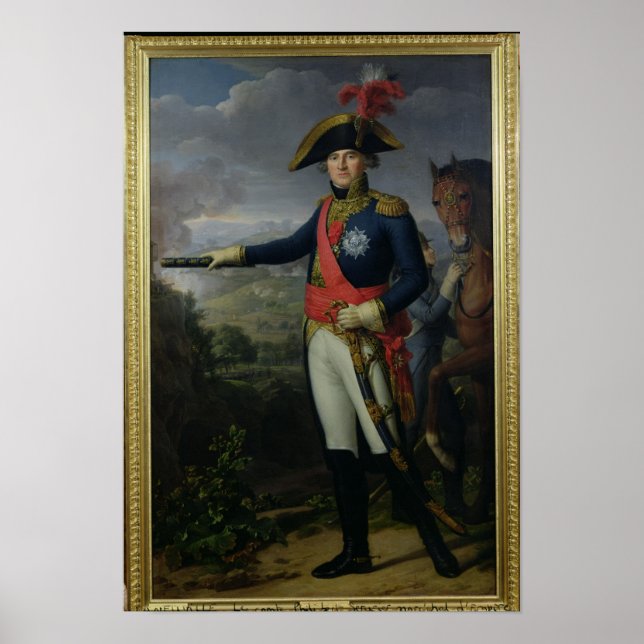 Jean Mathieu Philibert Serurier  Comte d'Empire Poster (Front)