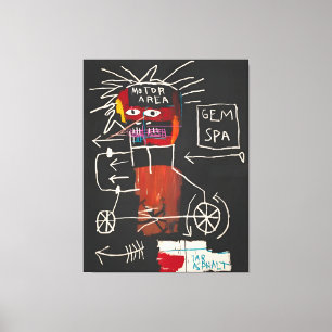 Jean Michel Basquiat art work Canvas Print