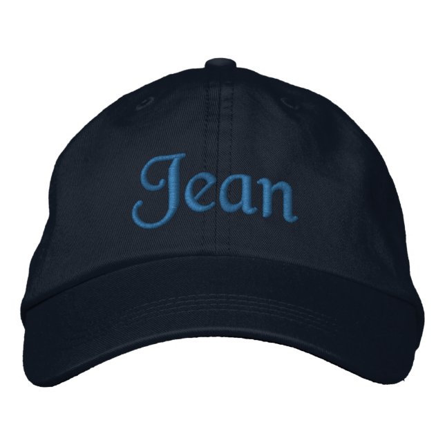 Jean Personnalisé Casquette de baseball brodé (Devant)