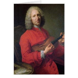 Jean-Philippe Rameau with a Violin