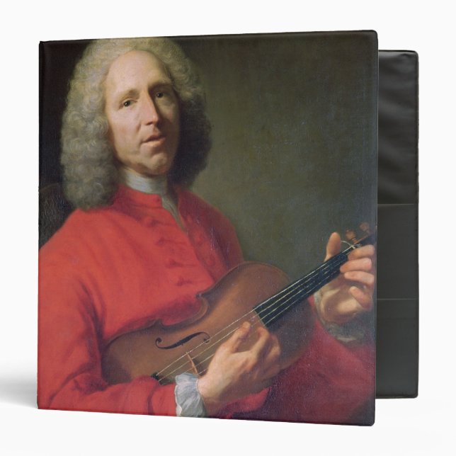 Jean-Philippe Rameau  with a Violin Binder (Front/Inside)