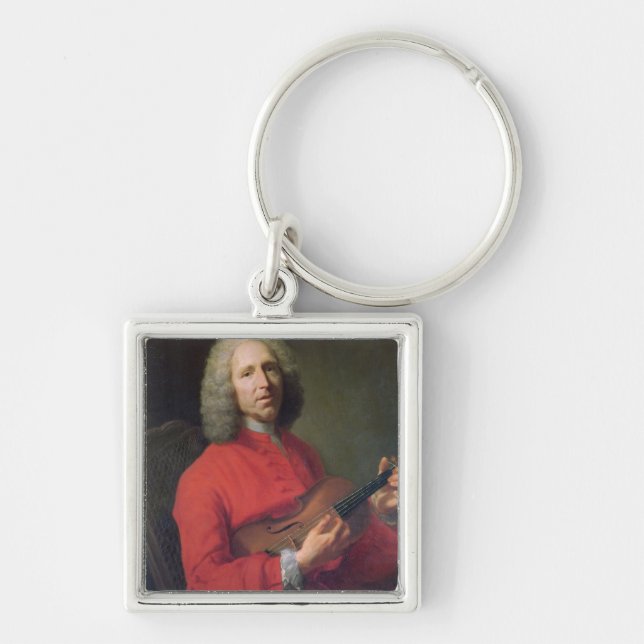 Jean-Philippe Rameau  with a Violin Keychain (Front)