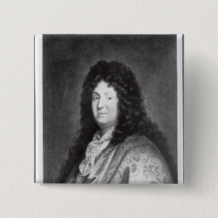 Jean Racine 2 Inch Square Button