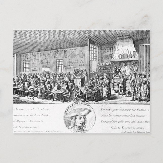 Jean Ramponneau's Tavern Postcard (Front)