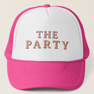 JEAN Retro 70's Themed The Party Bachelorette Truc Trucker Hat