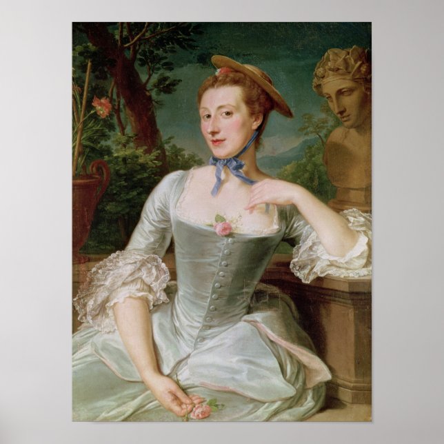Jeanne Antoinette Poisson  Marquise de Pompadour Poster (Front)