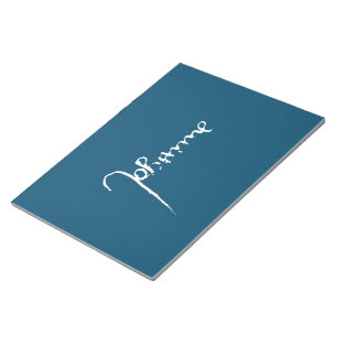 Jeanne d'Arc Saint Joan Heilige Johanna Signature Notepad