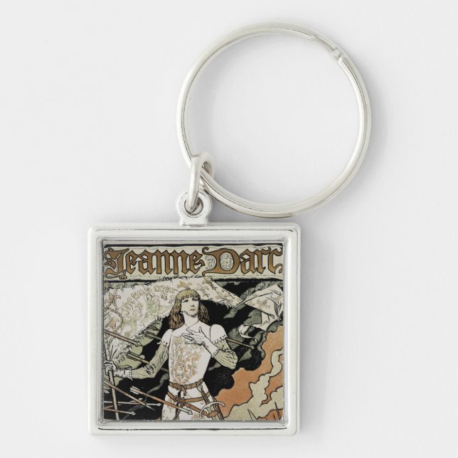Jeanne d'Arc ~ Sarah Bernhardt Keychain (Front)