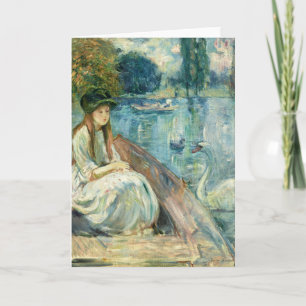 Jeanne Fourmanoir Sur le Lac Berthe Morisot Card