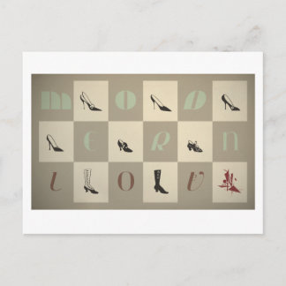 Jeanne: Modern Love Postcard