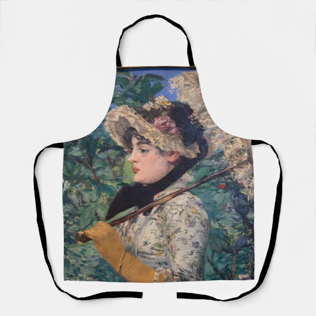 Jeanne (Spring)  By Édouard Manet Apron (Front)