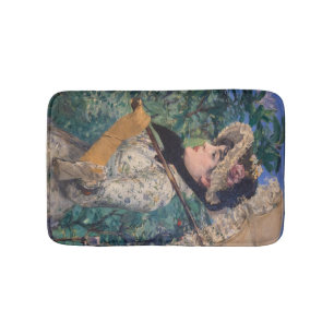 Jeanne (Spring) By Édouard Manet Bath Mat