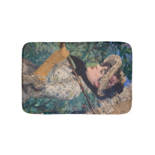 Jeanne (Spring) By Édouard Manet Bath Mat