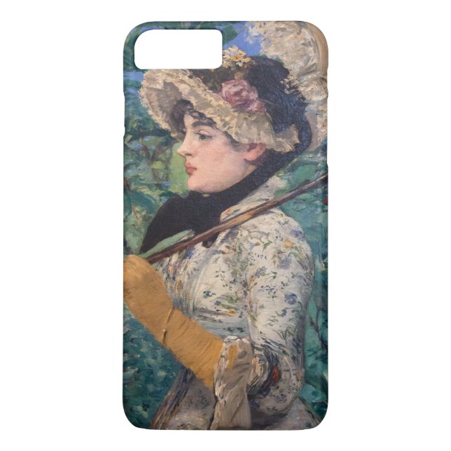Jeanne (Spring)  By Édouard Manet Case-Mate iPhone Case (Back)