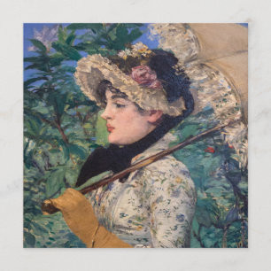 Jeanne (Spring)  By Édouard Manet Program