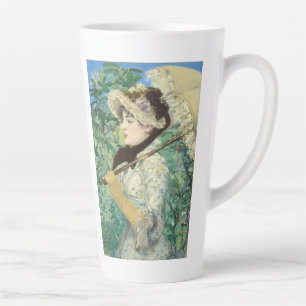 Jeanne (Spring) Edouard Manet     Latte Mug