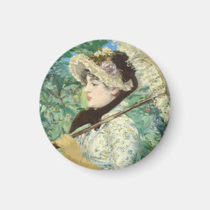 Jeanne (Spring) Edouard Manet   Magnet