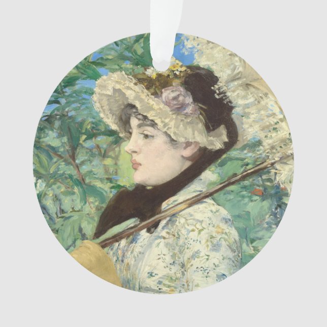 Jeanne (Spring) Edouard Manet    Ornament (Front)