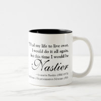 Jeannette Rankin, 'Femme Nasty' Cite Mug