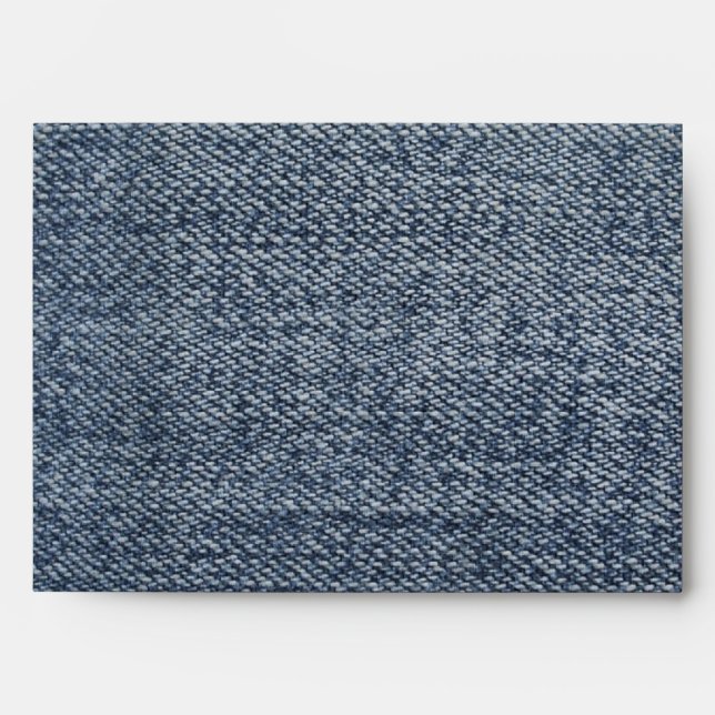 jeans bleu denim enveloppes modernes (Devant)