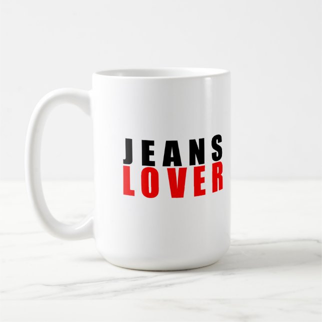 Jeans lover coffee mug (Left)
