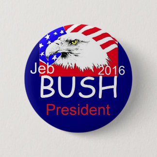 Jeb BUSH 2016 2 Inch Round Button
