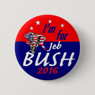 Jeb BUSH 2016 2 Inch Round Button