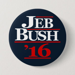 Jeb Bush 2016 Campaign Buttons