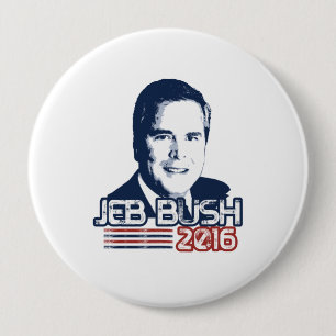 Jeb Bush 2016 Science Fiction 4 Inch Round Button