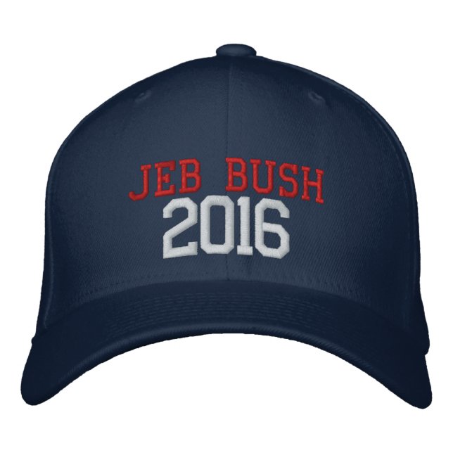 Jeb Bush President 2016 Embroidered Hat (Front)