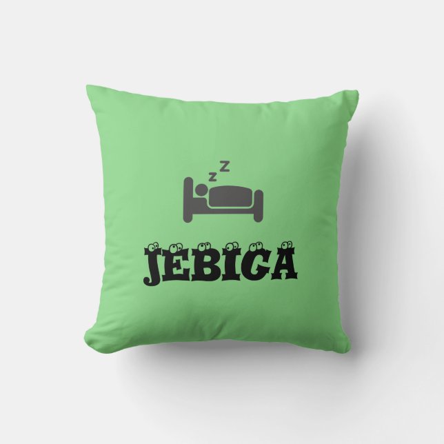 JEBIGA párna Throw Pillow (Front)